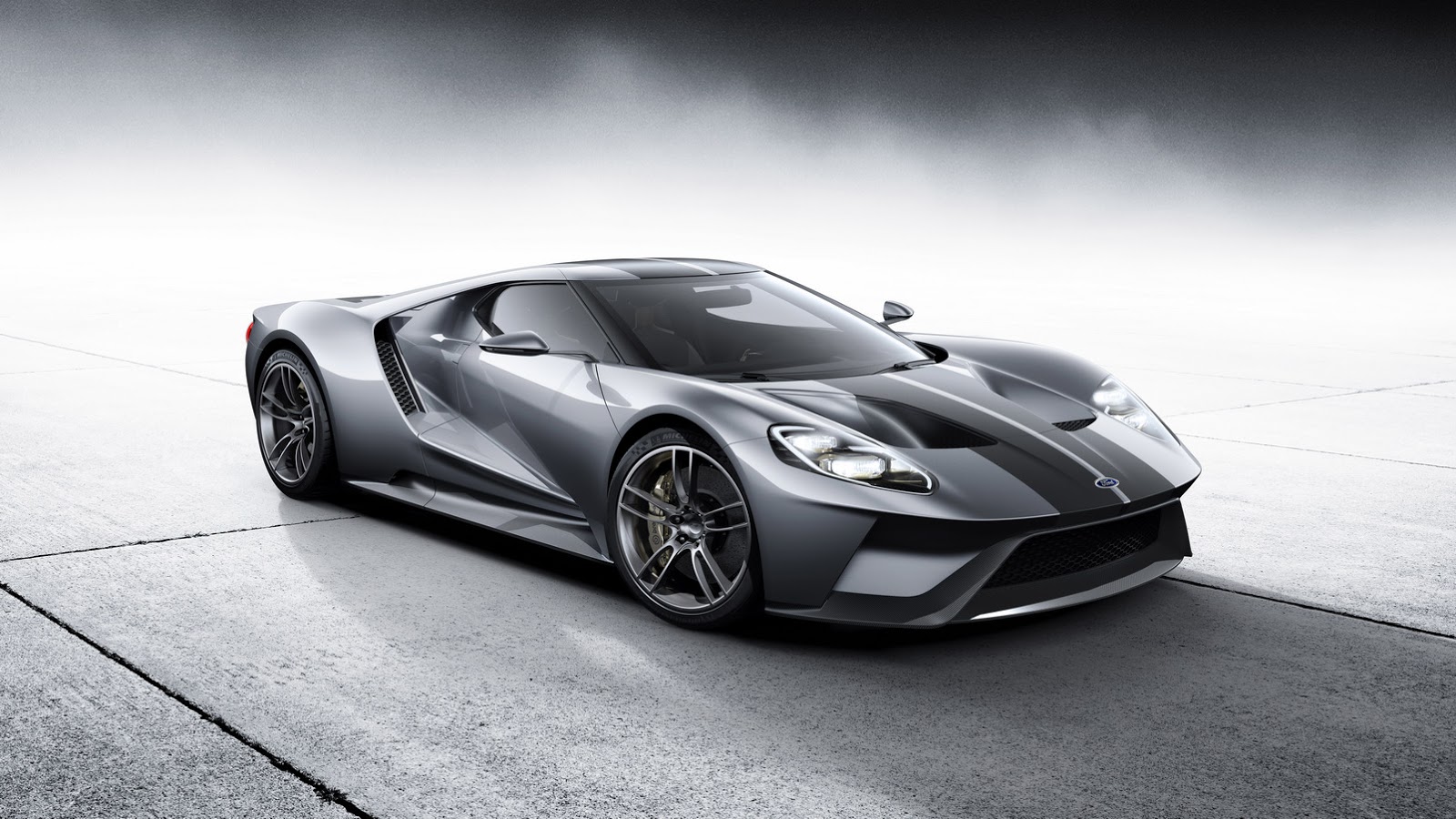 Дикий 2016 Ford GT в обвесе Liberty Walk